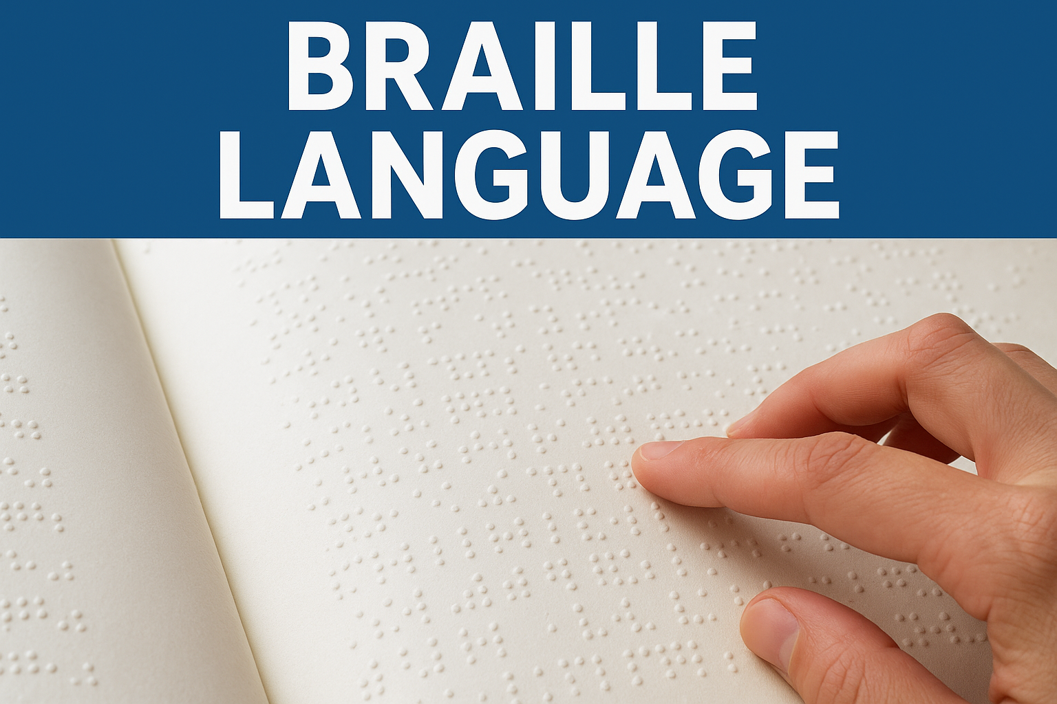 Braille Language: Complete Guide to Literacy, Technology & Accessibility for the Visually Impaired