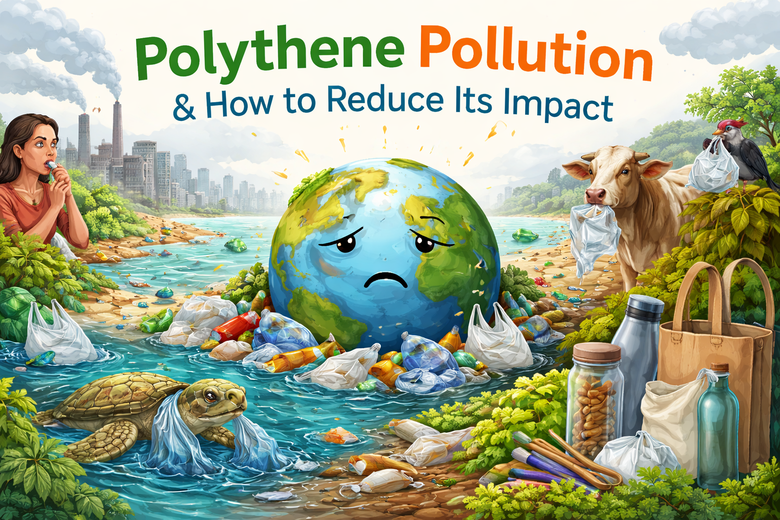Polythene Pollution: Dangers, Health Risks & Effective Ways to Reduce Its Impact