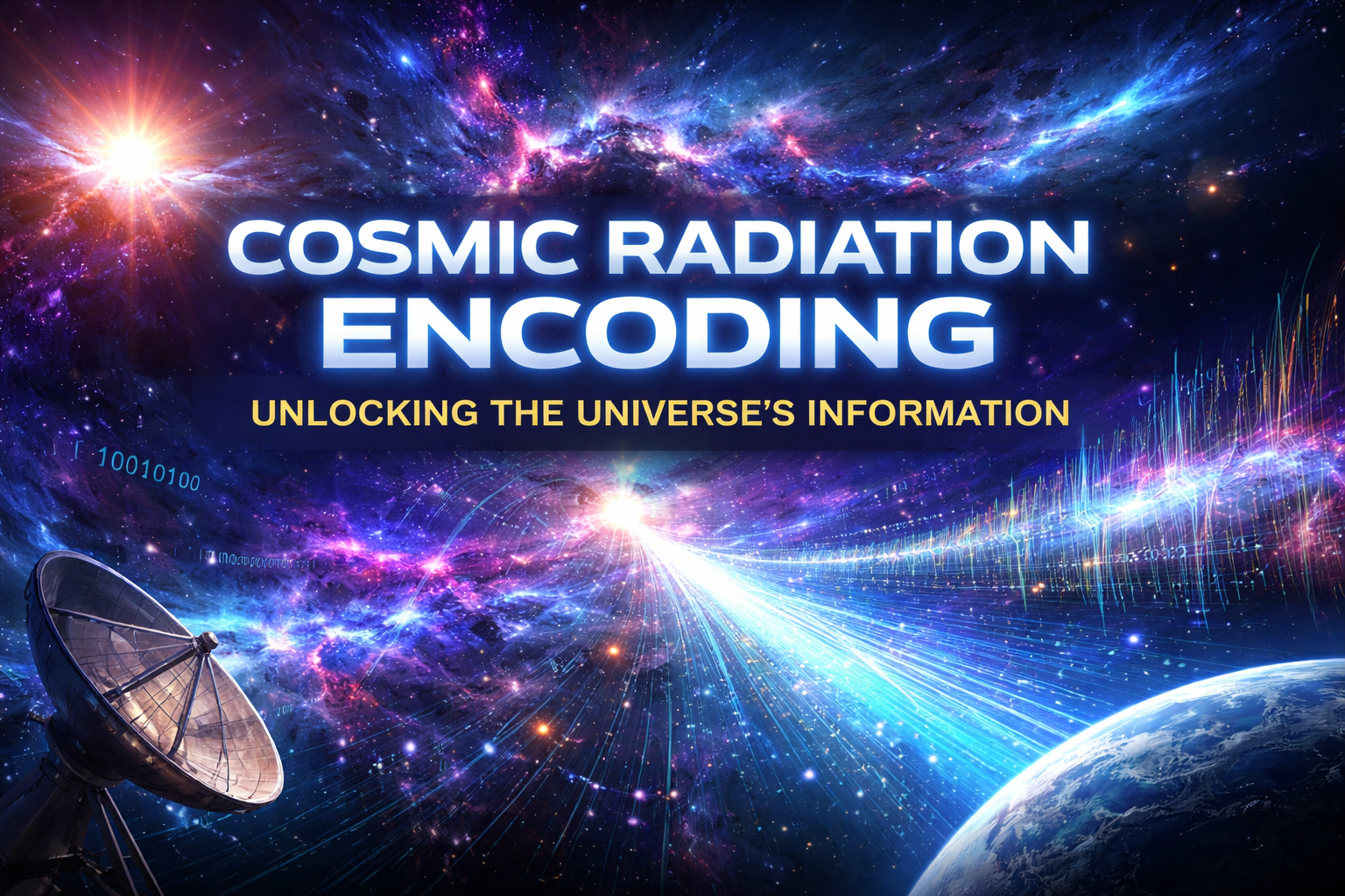 Cosmic Radiation Encoding: Understanding How the Universe Carries and Preserves Information