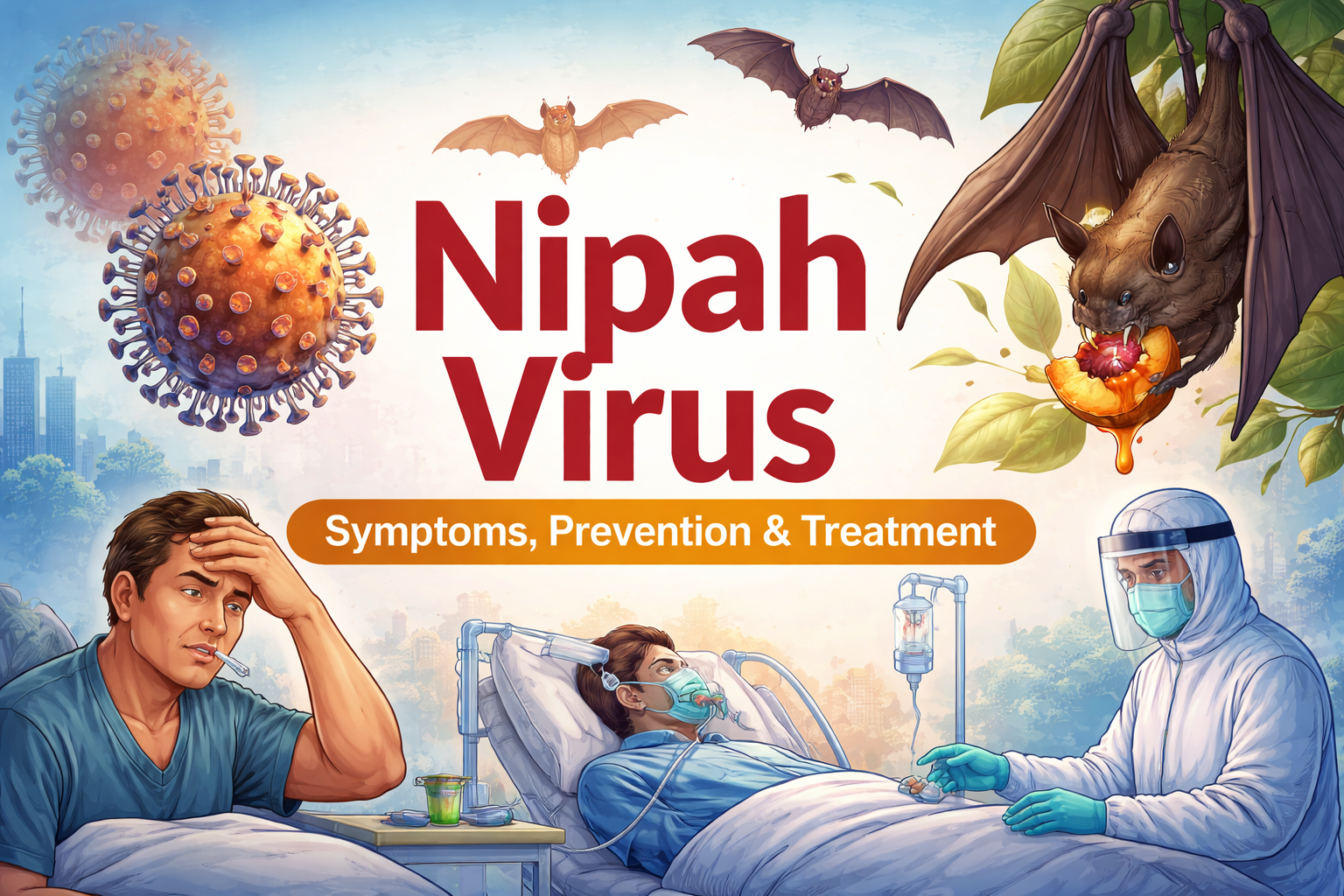Nipah Virus: Symptoms, Causes, Spread, Prevention, Treatment & Complete Awareness Guide