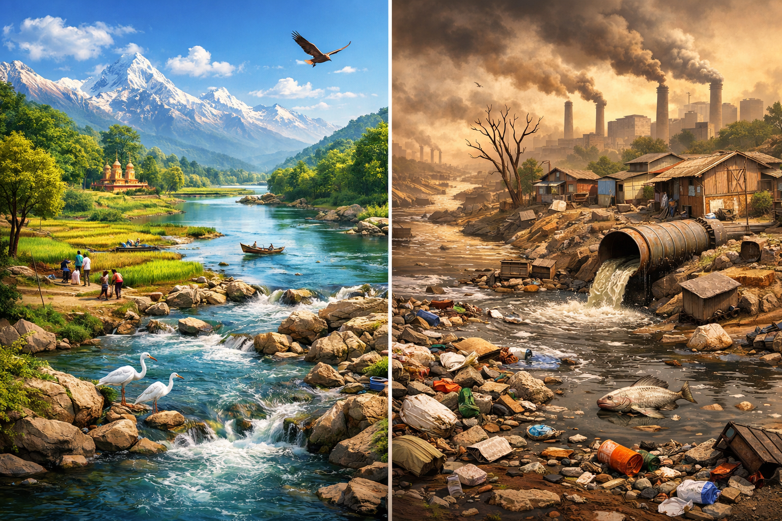 Importance of Rivers in India: Origins, Major River Systems, Environmental Challenges, and Conservation for the Future