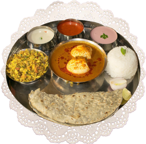 Egg Thali