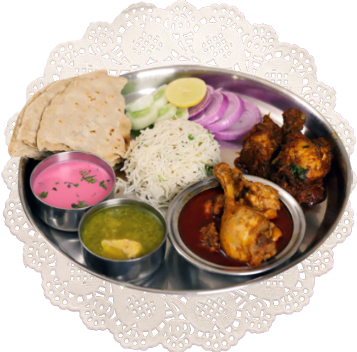 Chicken Thali