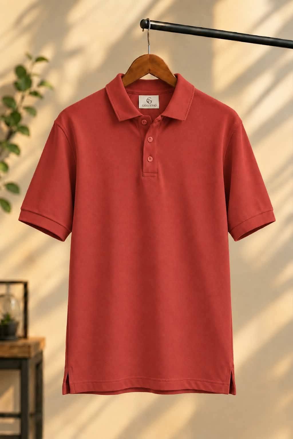 Signature Terracotta Piqué Polo