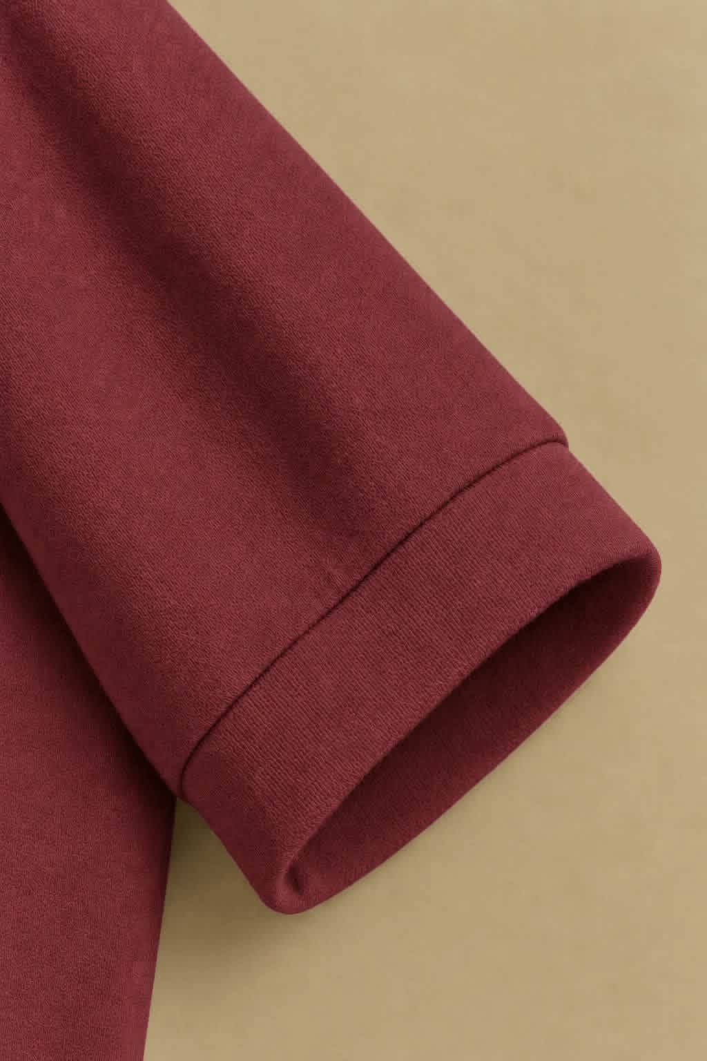 Signature Maroon Piqué Polo image 4