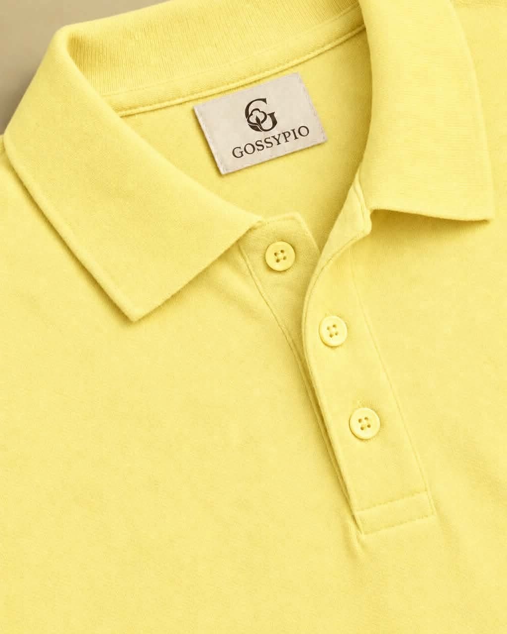 Signature Soft Yellow Piqué Polo image 2