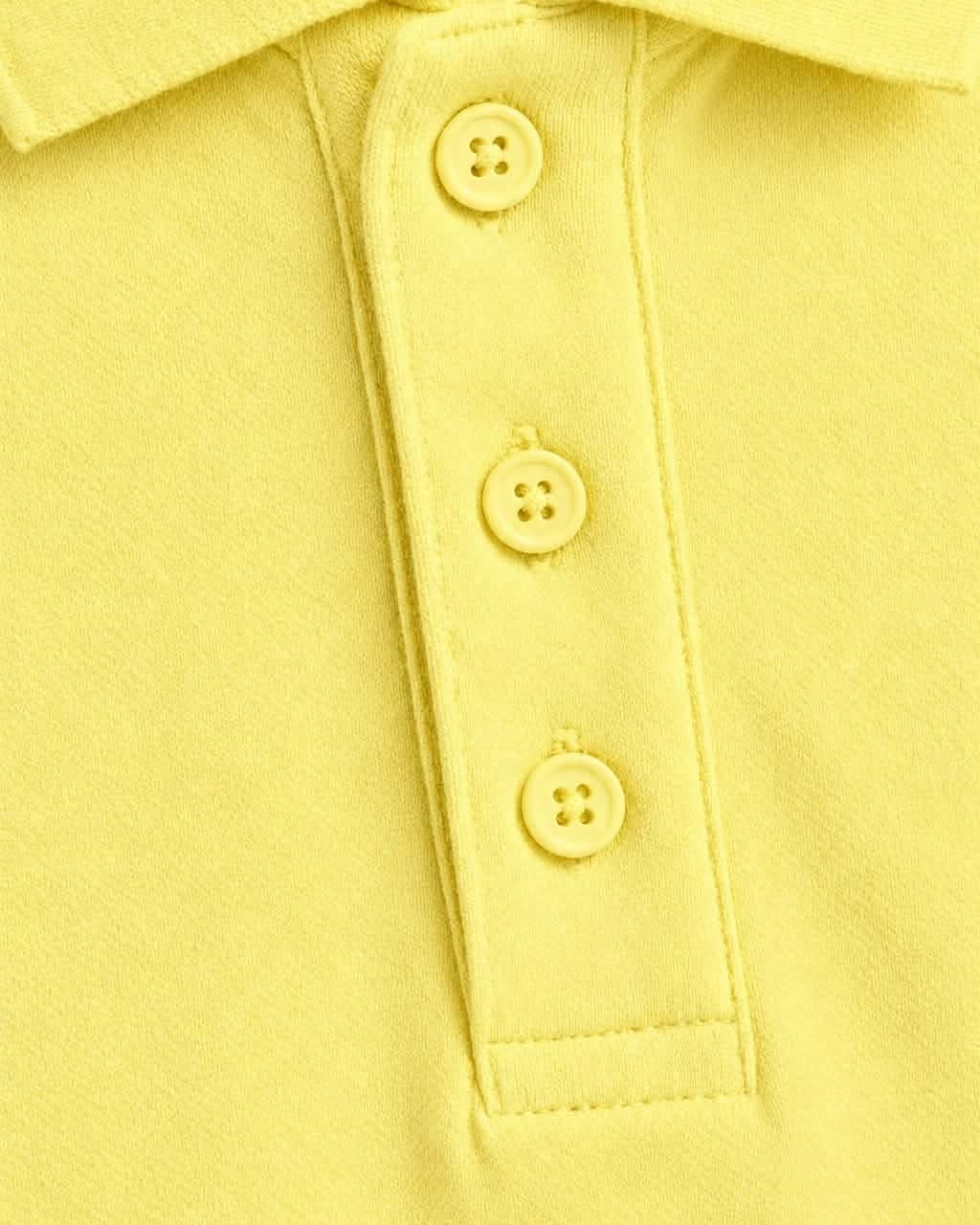 Signature Soft Yellow Piqué Polo image 3