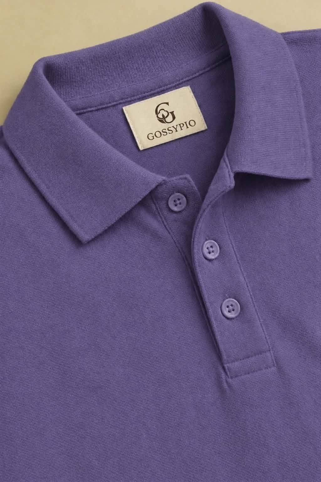 Signature Royal Lavender Piqué Polo image 2