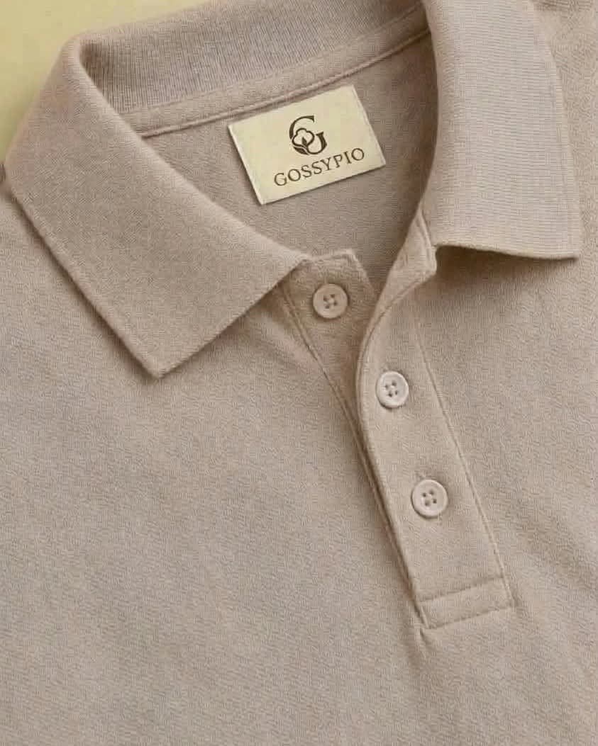 Signature Sand Beige Piqué Polo image 2