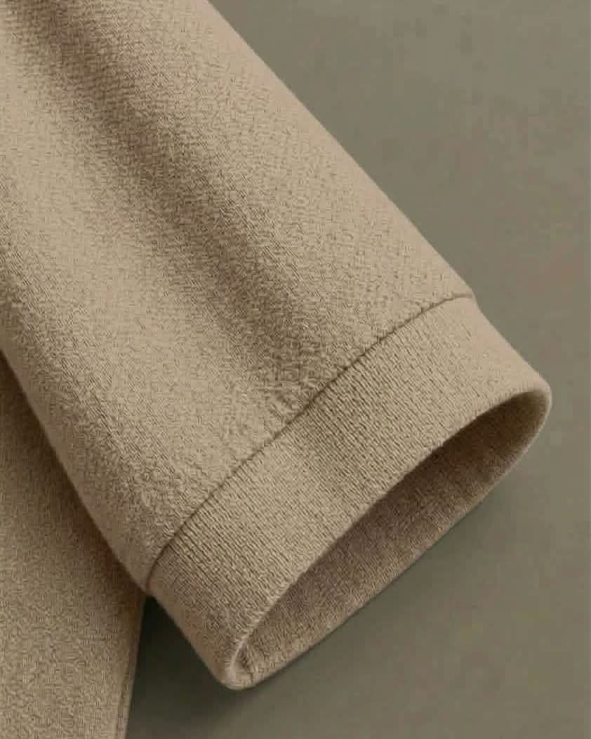 Signature Sand Beige Piqué Polo image 4