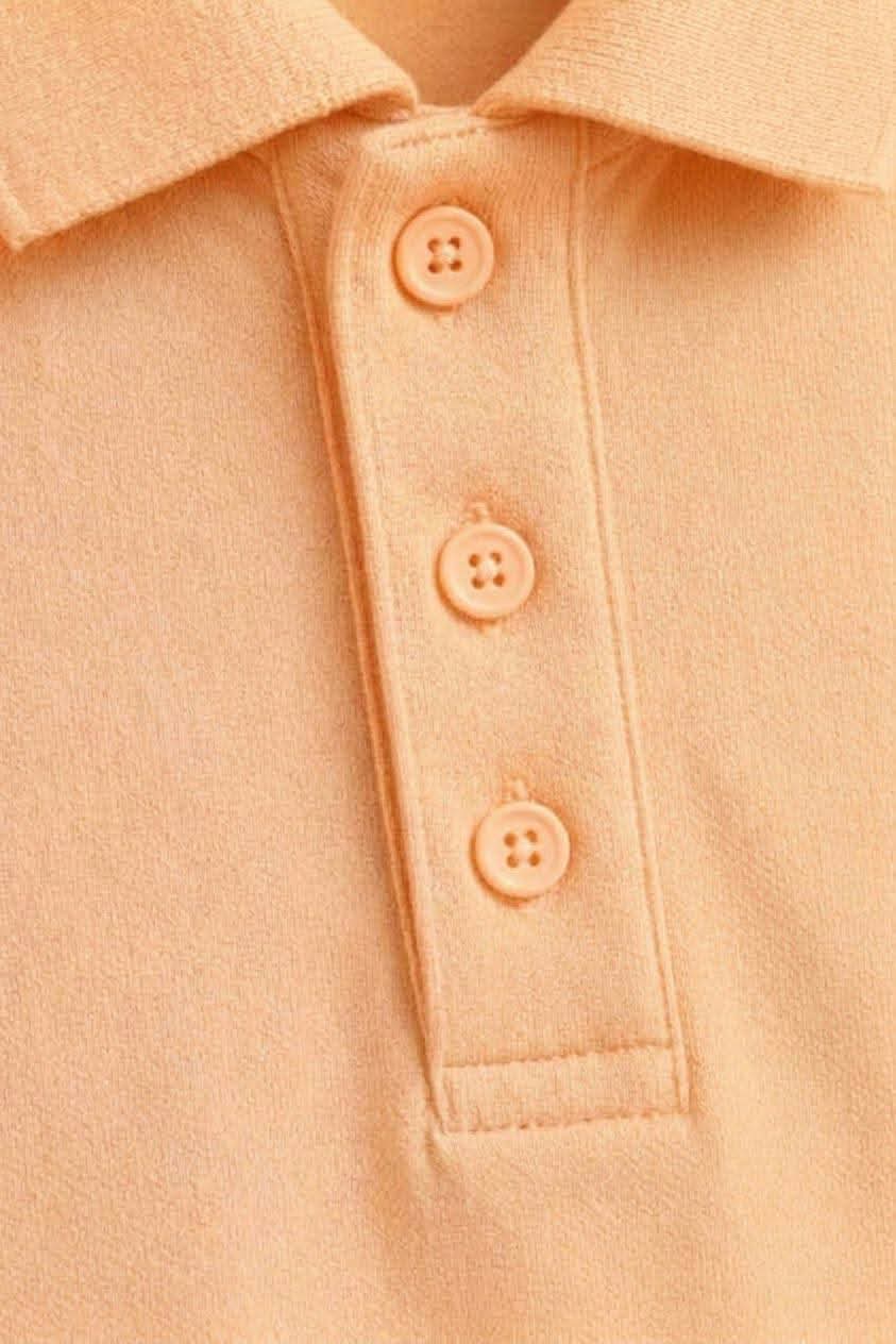Signature Peach Coral Piqué Polo image 3