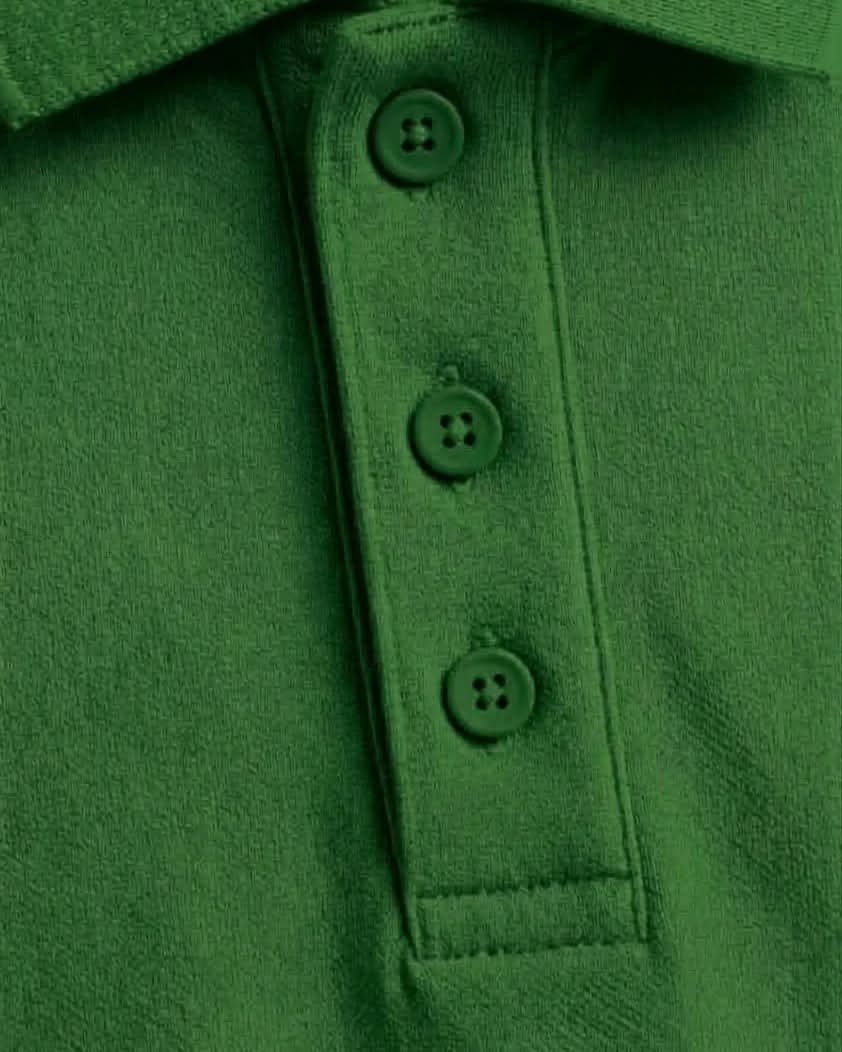 Signature Emerald Green Piqué Polo image 3