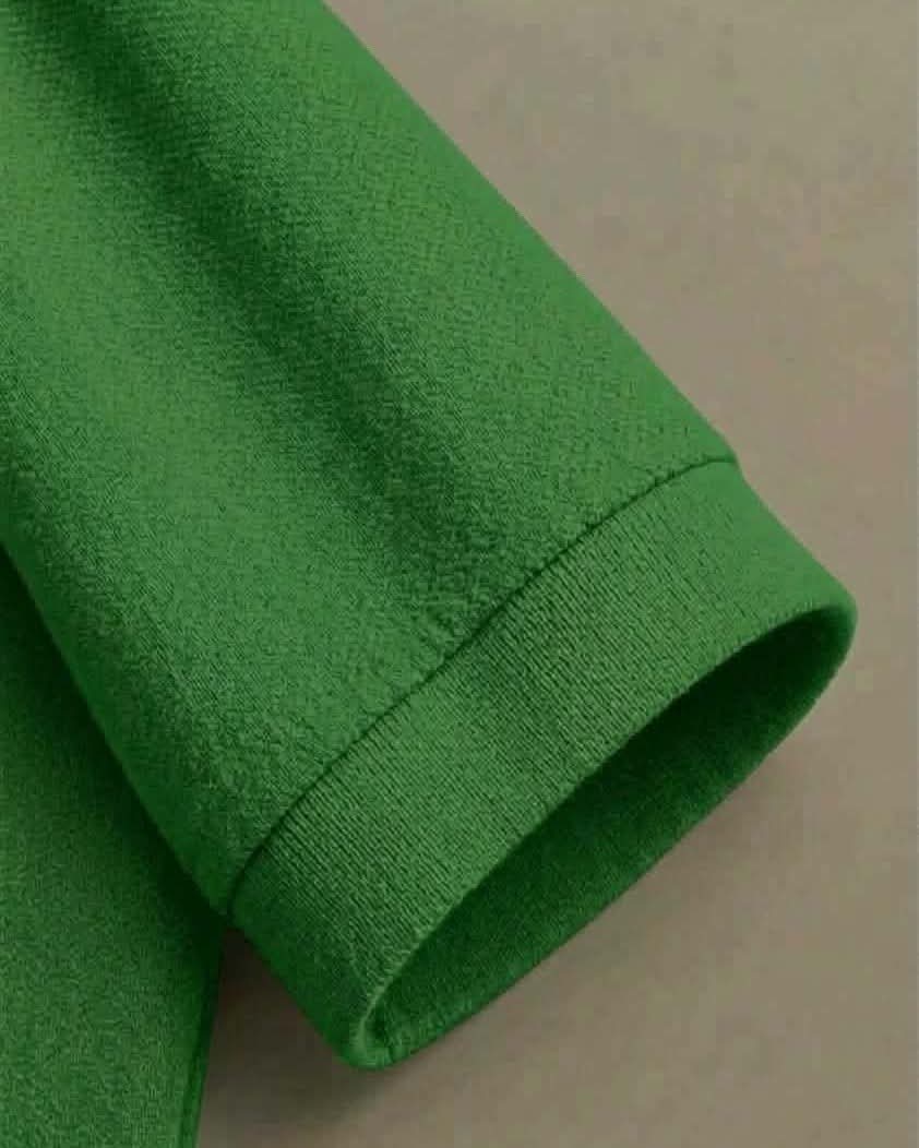 Signature Emerald Green Piqué Polo image 4