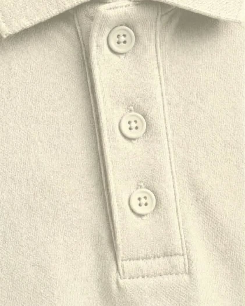 Signature Cream Piqué Polo image 3
