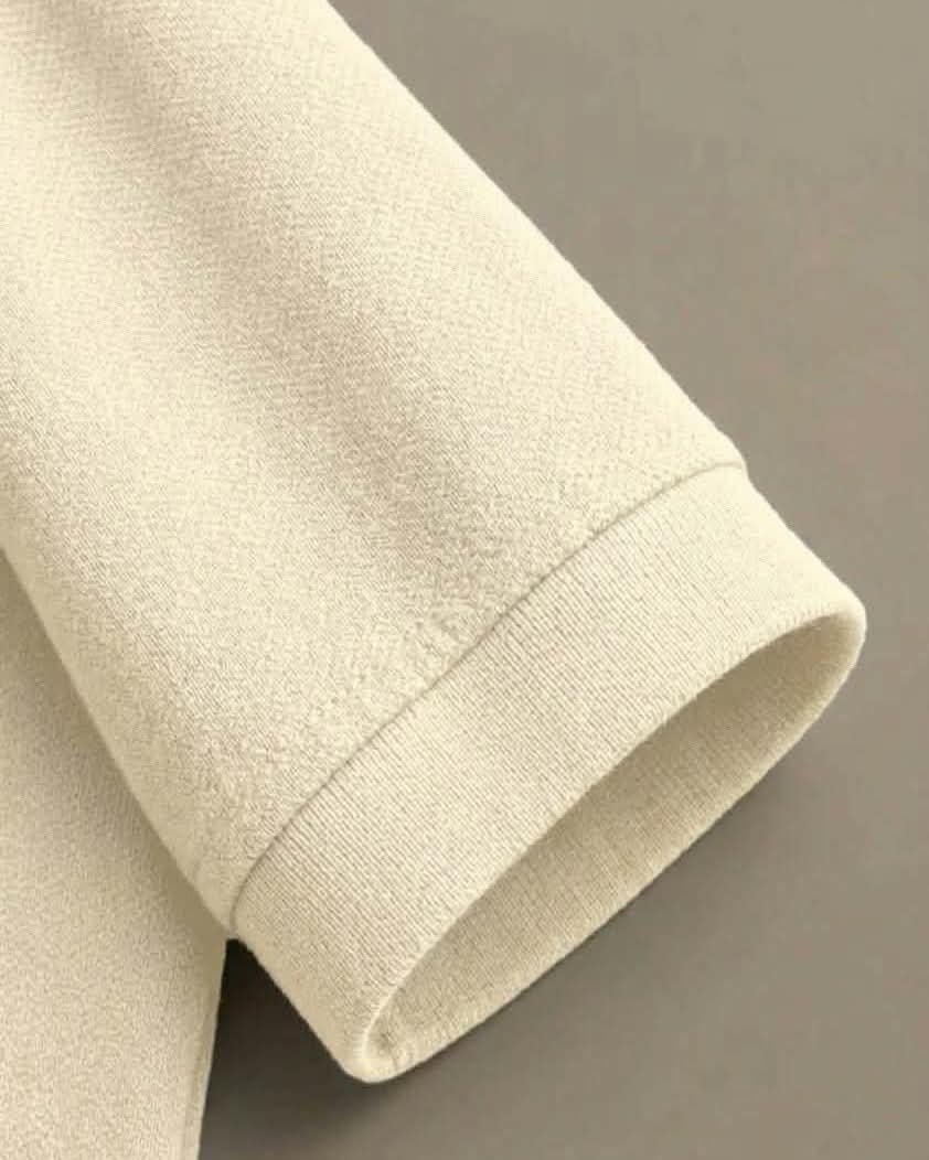 Signature Cream Piqué Polo image 4