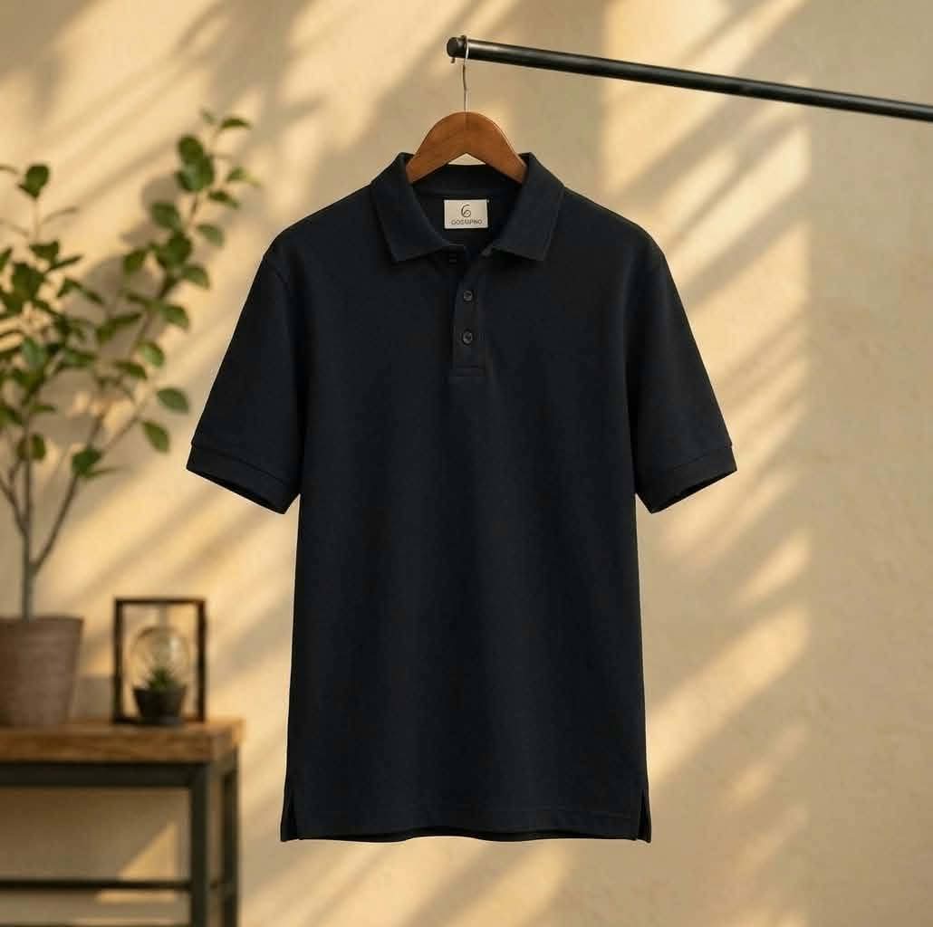 Signature Midnight Navy Piqué Polo