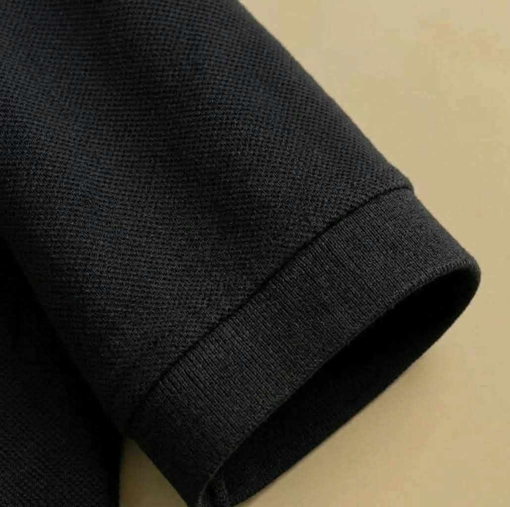Signature Midnight Navy Piqué Polo image 4