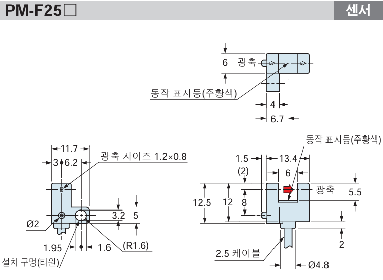 파나소닉 PM-F25 데이터시트 6