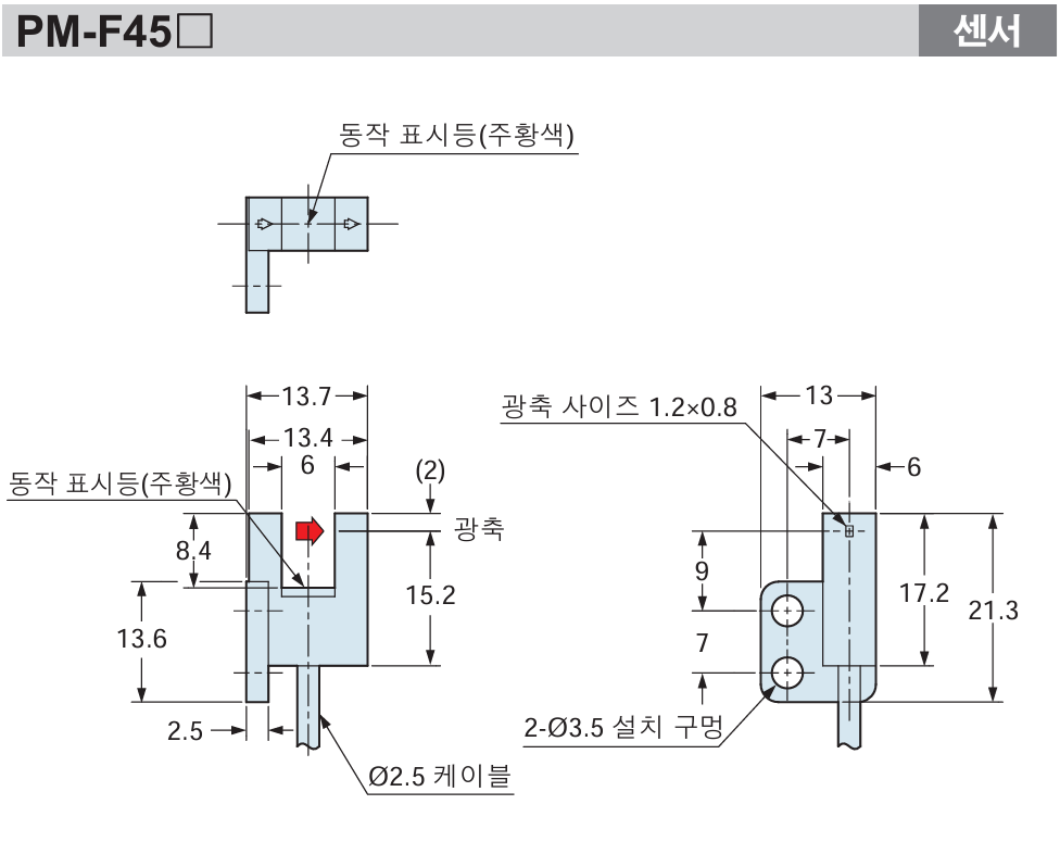 파나소닉 PM-F45 데이터시트 6