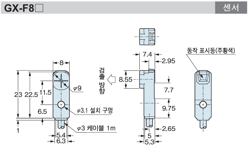 파나소닉 GX-F8A 데이터시트 9