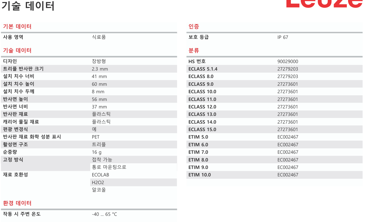 로이체 TKS 40x60.Chem 데이터시트 1