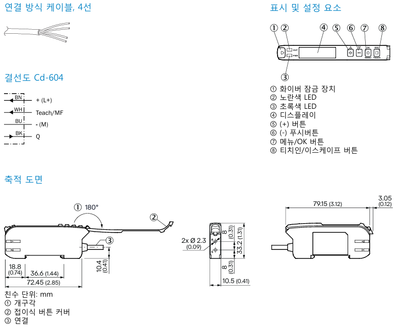 시크 GLL70P-1HTGY1DZZZZZ1Z1 데이터시트 5