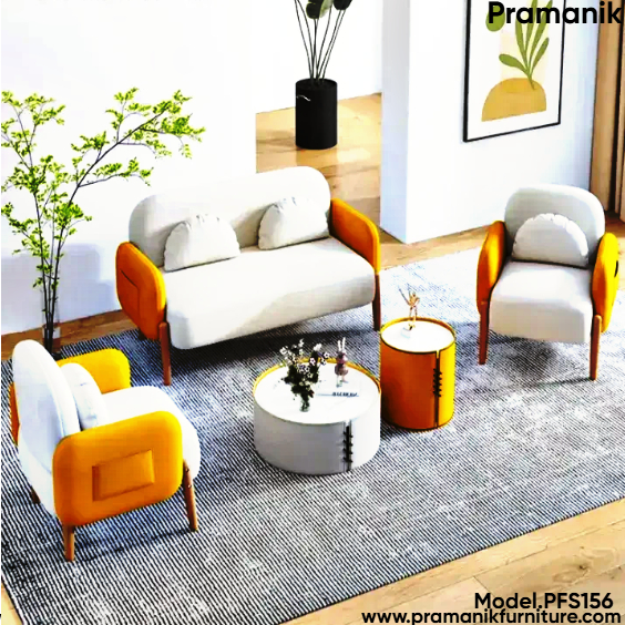 Sofa Couch Solid Wood Frame Breathable 