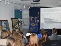 Уникальное занятие в музее для учащихся школы № 6