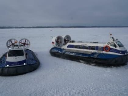 В Самарской области флот судов на воздушной подушке пополнился двумя новыми «Нептунами»