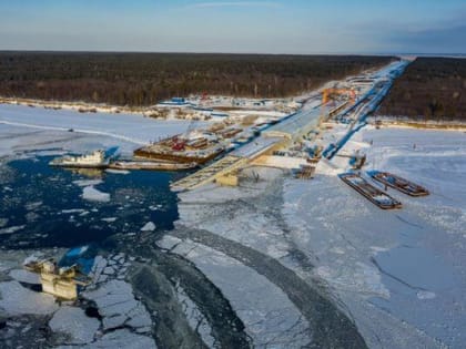 В Самарской области начался очередной этап надвижки метал­ло­кон­струкций моста через Волгу