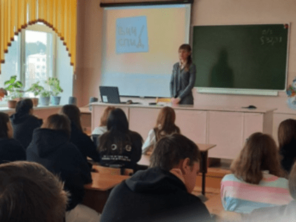 Профилактическая встреча со старшеклассниками Тольяттинской школы №15