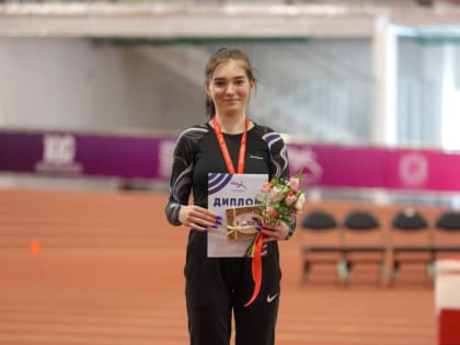 Еще одна медаль! На первенстве России по легкой атлетике Александра Суханова завоевала бронзу в тройном прыжке