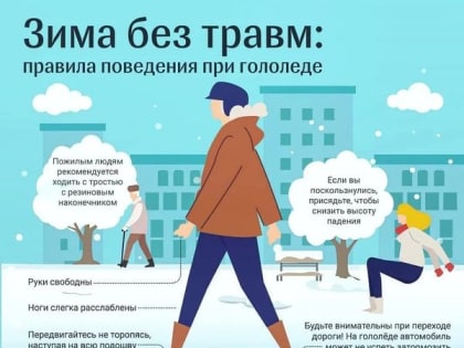 Осторожно, гололёд!