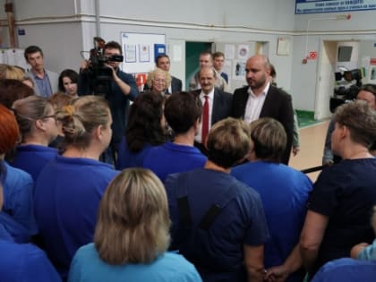 Губернатор Самарской области посетил Октябрьск