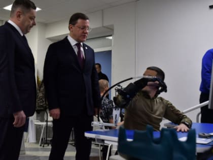 Дмитрий Азаров оценил условия реабилитации раненых бойцов в санатории «Волга»