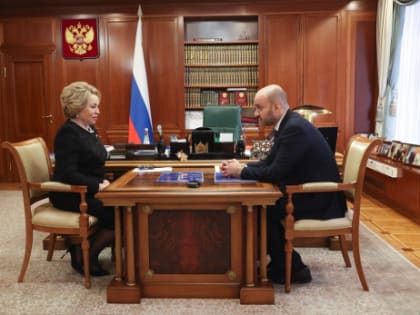 Вячеслав Федорищев обсудил с Председателем Совета Федерации Валентиной Матвиенко планы по развитию Самарской области