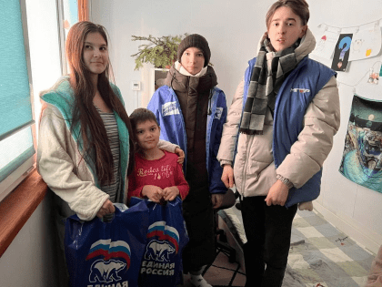 Молодогвардеец Самарской области поздравили семью мобилизованного гражданина!