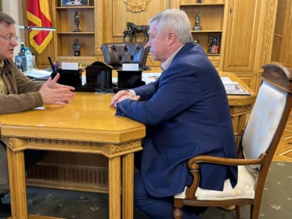 Дмитрий Азаров и Василий Голубев обсудили вопросы сотрудничества между Самарским регионом и Ростовской областью