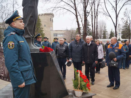 В канун Дня советской пожарной охраны прошли мероприятия с участием ветеранов