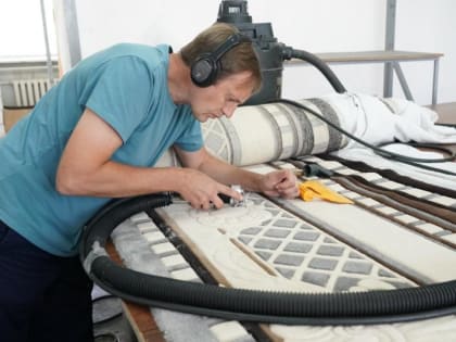 Сделанные в Самаре ковры украшают правительственные резиденции и транспорт