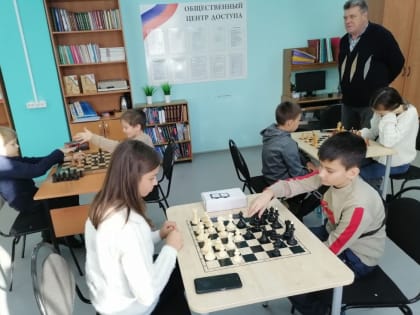 Шахматный клуб. Нефтегорская Межпоселенческая библиотека