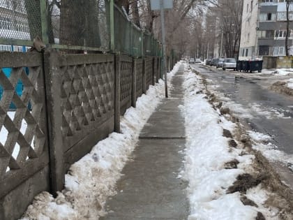 Власти Тольятти обратились к горожанам из-за уборки снега во дворах