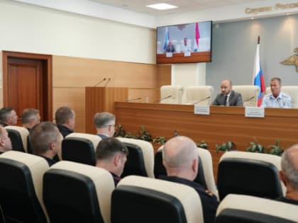 Вячеслав Федорищев обсудил с руководящим составом полиции Самарской области направления совместной работы