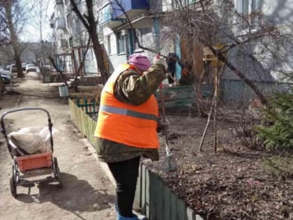 Перед снегопадами в Сызрани выпали в осадок дворники