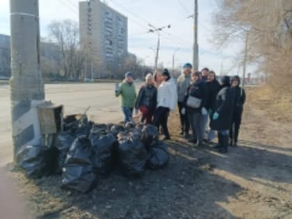 В первом общегородском субботнике в Тольятти приняли участие свыше 2500 человек