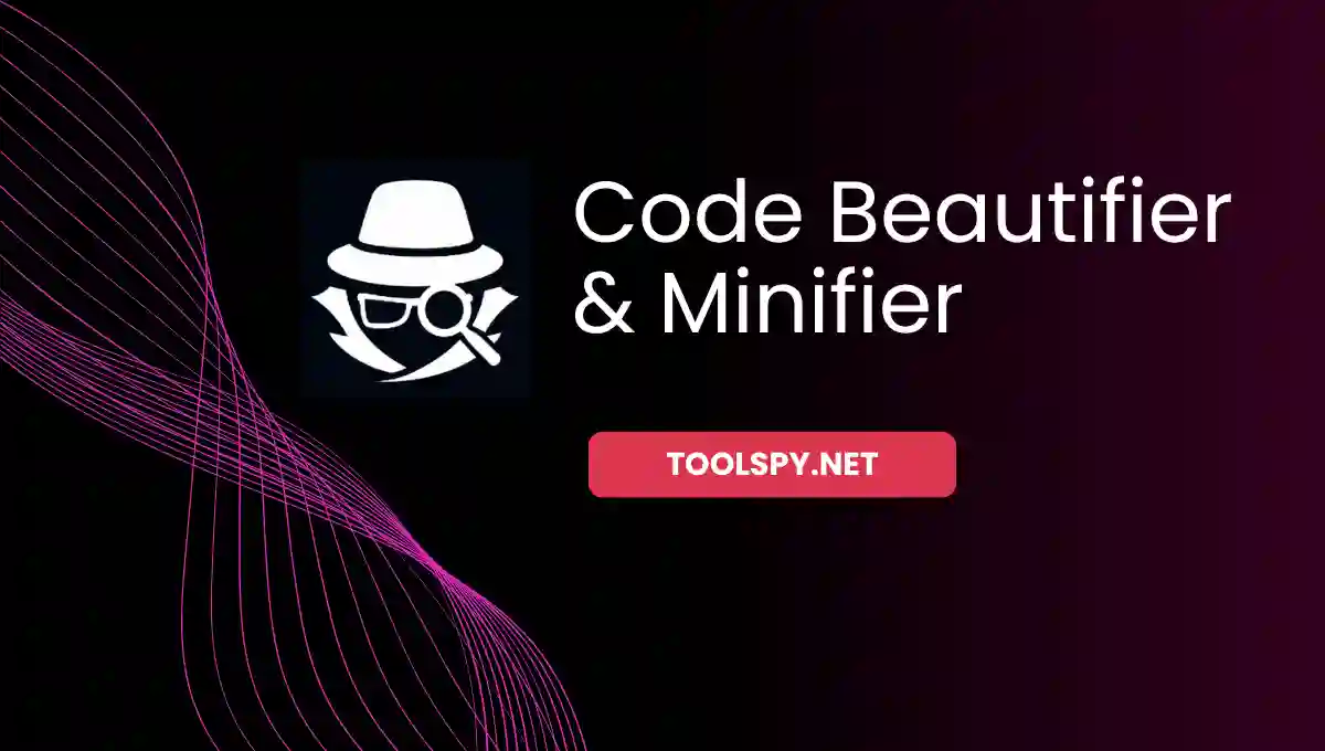 Toolspy Professional Code Beautifier - High-quality formatting with complete privacy protection and fast processing