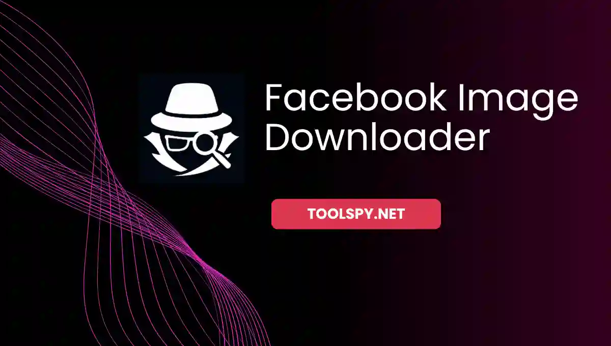 Toolspy Professional Facebook Image Downloader - High-quality downloads with complete privacy protection and fast processing