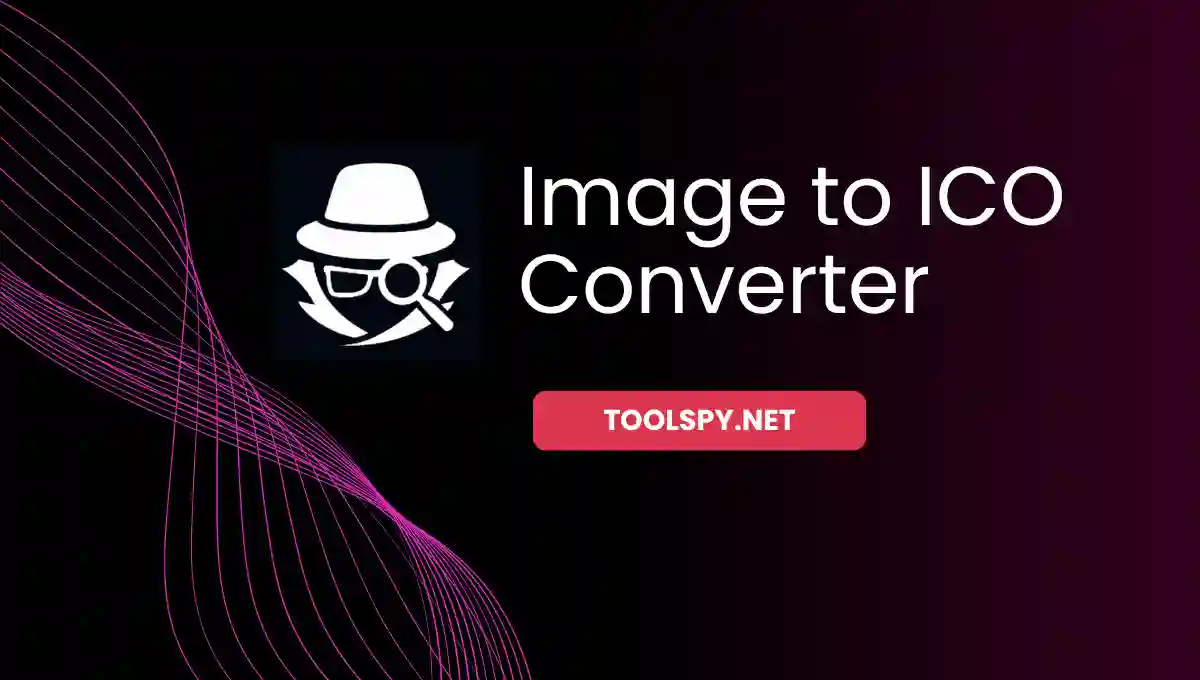 Toolspy Professional Image to ICO Converter - ICO conversion with complete privacy protection and fast processing
