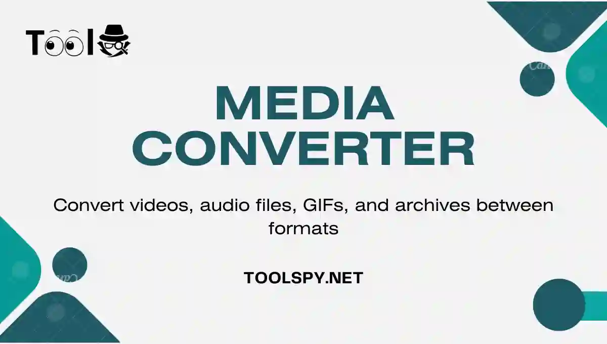 Toolspy Professional Media Converter - High-quality conversion with complete privacy protection and fast processing