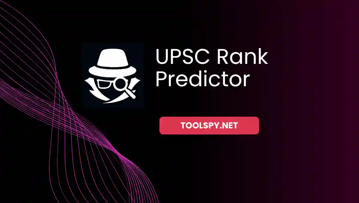 UPSC rank predictor — estimate rank band and explore service options